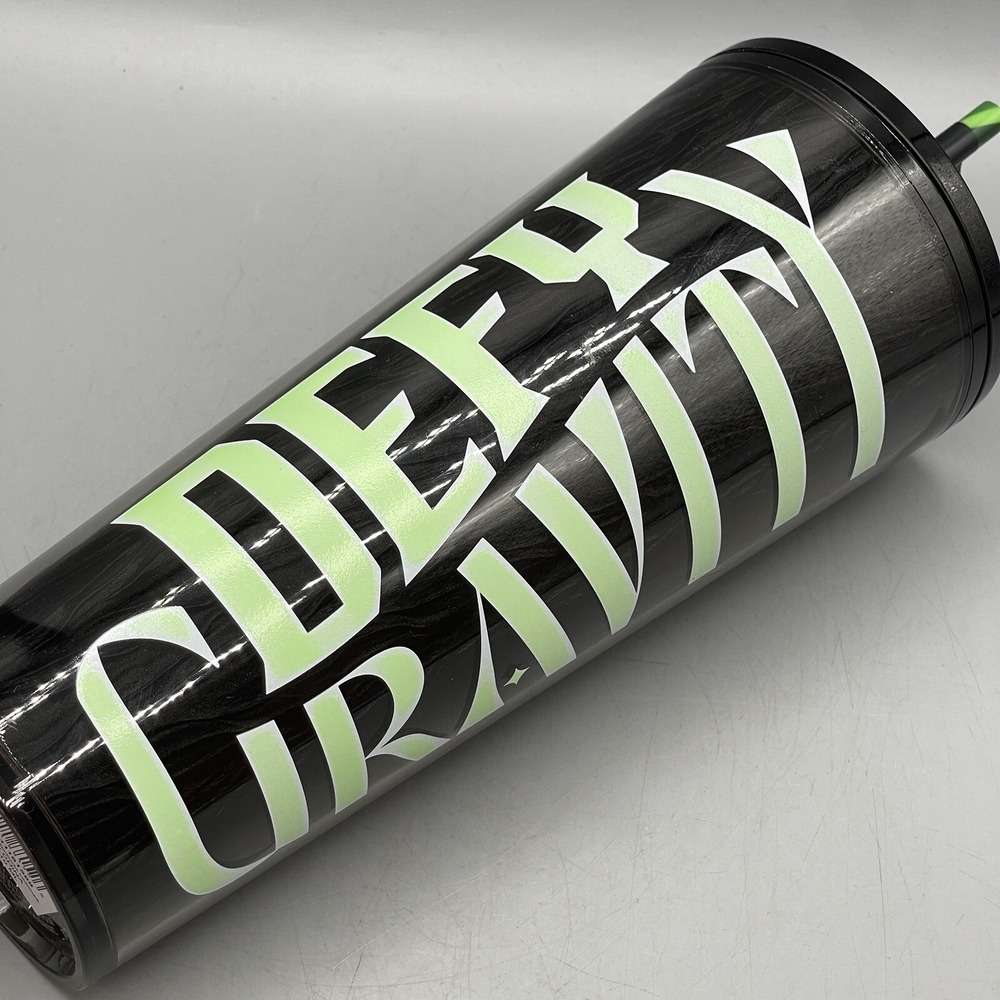 Starbucks Wicked Tumbler 24oz Defy Gravity Elphaba Glow In Dark - Picture 5 of 9